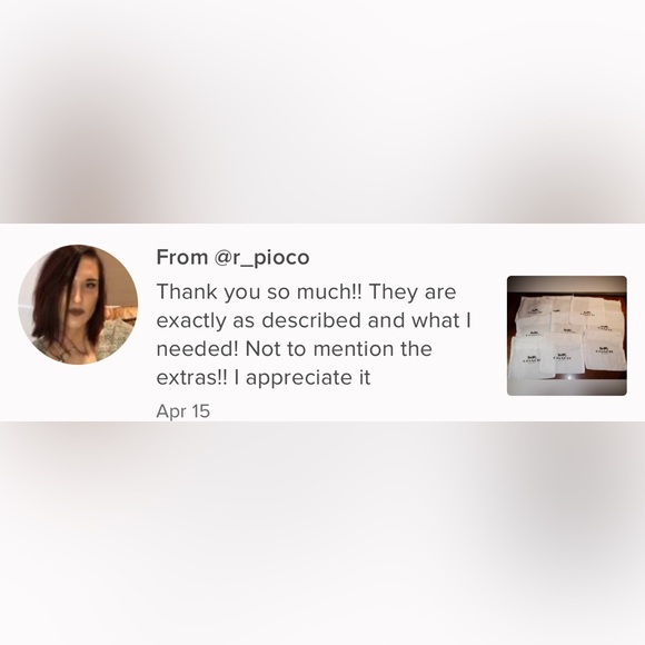 Coach Dust Bag-5 Total-NWOT - Picture 14 of 16